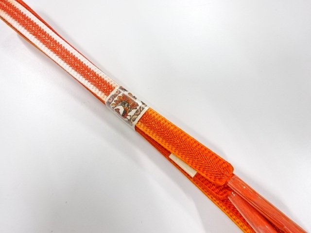 未使用品　正絹　手組帯締め